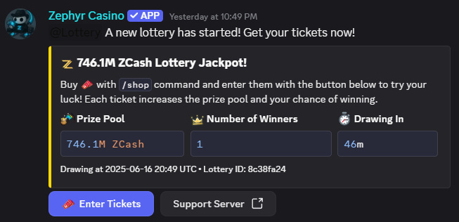 Lottery Jackpot